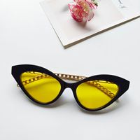 Unisex Fashion Leopard Pc Resin Cat Glasses Sunglasses sku image 4