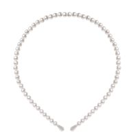 Sucré Géométrique Alliage Incruster Perles Artificielles Bande De Cheveux sku image 1