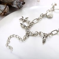 Fashion Geometric Starfish Shell Alloy Plating Anklet 1 Piece main image 2