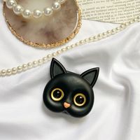 Original Adhesive Portable Make-up Mirror Selfie Ring Ins Style 3d Cute Cat Mobile Phone Airbag Bracket sku image 1