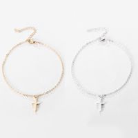 Ethnic Style Cross Alloy Plating Anklet 1 Piece main image 2