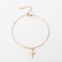 Ethnic Style Cross Alloy Plating Anklet 1 Piece main image 3