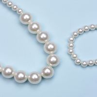 Style Simple Géométrique Résine Perlé Perle Artificielle Bracelets Collier 1 Jeu main image 6