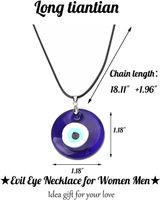 Retro Geometric Eye Stainless Steel Necklace Splicing Stainless Steel Necklaces main image 4