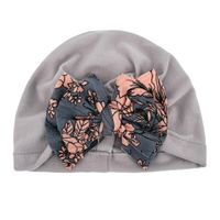 Girl's Fashion Ditsy Floral Bow Knot Baby Hat sku image 10