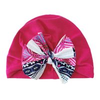 Girl's Fashion Ditsy Floral Bow Knot Baby Hat sku image 13