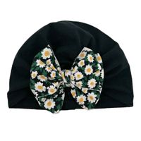 Girl's Fashion Ditsy Floral Bow Knot Baby Hat sku image 7