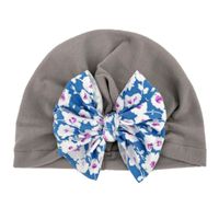 Girl's Fashion Ditsy Floral Bow Knot Baby Hat sku image 11