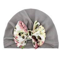 Girl's Fashion Ditsy Floral Bow Knot Baby Hat sku image 12