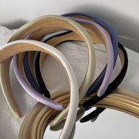 Simple Style Solid Color Cloth Hair Band 1 Piece main image 2