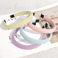 Simple Style Solid Color Cloth Hair Band main image 1