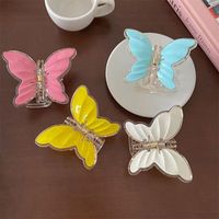 Simple Style Butterfly Plastic Hair Claws main image 4