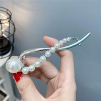 Elegant Geometrisch Legierung Inlay Künstliche Perle Haarklammer 1 Stück sku image 4