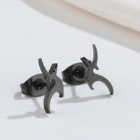 Simple Style Dinosaur Stainless Steel Plating Ear Studs 1 Pair sku image 14