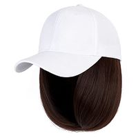 Women's Fashion Black Casual Chemical Fiber Centre Parting Short Straight Hair Wigs sku image 1