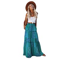 Women's Skirt Streetwear Printing Printing Maxi Long Dress Holiday Daily main image 4