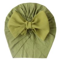 Children Unisex Fashion Solid Color Bow Knot Baby Hat main image 2