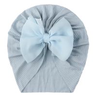 Children Unisex Fashion Solid Color Bow Knot Baby Hat main image 3