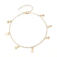 Fashion Star Metal Star Anklet 1 Piece main image 4