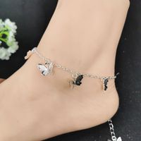 Sweet Butterfly Alloy Plating Anklet 1 Piece main image 2