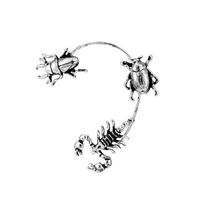 Exaggerated Insect Alloy Plating Rhinestone Ear Hook sku image 2