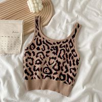 Women's Camisole Tank Tops Sexy Leopard main image 6