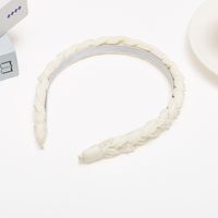 Princess Solid Color Pearl Arylic Cloth Lace Artificial Pearls Hair Band 1 Piece main image 3