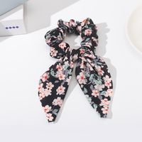 Cute Ditsy Floral Cloth Bow Knot Hair Band 1 Piece sku image 2