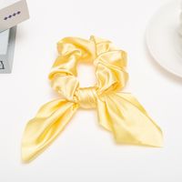 Simple Style Solid Color Cloth Bow Knot Hair Band 1 Piece main image 6