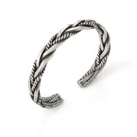 Fashion Twist Alloy Shiny Metallic Bangle 1 Piece main image 4