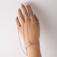 Fashion Geometric Alloy Plating Bracelets 1 Piece sku image 1