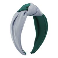 Simple Style Color Block Knot Cloth Hair Band sku image 2