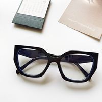 Unisex Casual Geometric Resin Square Glasses sku image 7