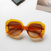 Décontractée Géométrique Uv400 Résine Cadre Ovale Plein Cadre Femmes De Lunettes De Soleil sku image 7