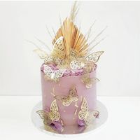 Valentine's Day Mother's Day Birthday Butterfly Paper Cake Decorating Supplies Party Cake Decorating Supplies main image 5