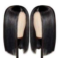 Women's Fashion Street High-temperature Fiber Centre Parting Long Straight Hair Wigs main image 5