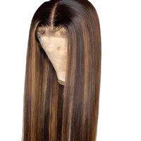 Unisex Fashion Holiday High-temperature Fiber Centre Parting Long Straight Hair Wigs main image 2