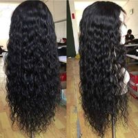 Women's Fashion Holiday High-temperature Fiber Centre Parting Long Curly Hair Wigs main image 6