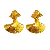 Korean Style Geometric Copper Ear Studs Plating Copper Earrings main image 4