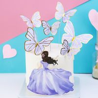 Human Butterfly Paper Party Cake Decorating Supplies main image 4