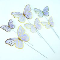 Human Butterfly Paper Party Cake Decorating Supplies sku image 7