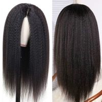 Unisex Fashion Holiday High-temperature Fiber Centre Parting Long Straight Hair Wigs main image 3
