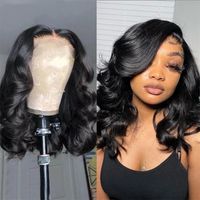 Women's Fashion Casual High-temperature Fiber Centre Parting Short Curly Hair Wigs sku image 1