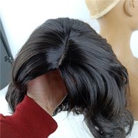Women's Fashion Street High-temperature Fiber Centre Parting Short Curly Hair Wigs main image 2