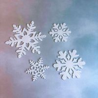 Christmas Snowflake Arylic Family Gathering Cake Decorating Supplies sku image 4