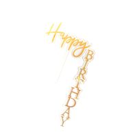 Letter Arylic Birthday Cake Decorating Supplies main image 2