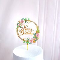 Valentine's Day Mother's Day Birthday Letter Arylic Birthday Engagement Cake Decorating Supplies 1 Piece main image 4