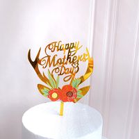 Valentine's Day Mother's Day Birthday Letter Arylic Birthday Engagement Cake Decorating Supplies 1 Piece main image 2