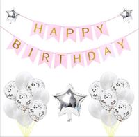 Letter Aluminum Film Birthday Banner Balloon sku image 8