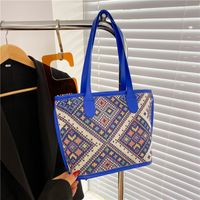 Ethnic Style Geometric Square Zipper Handbag main image 3